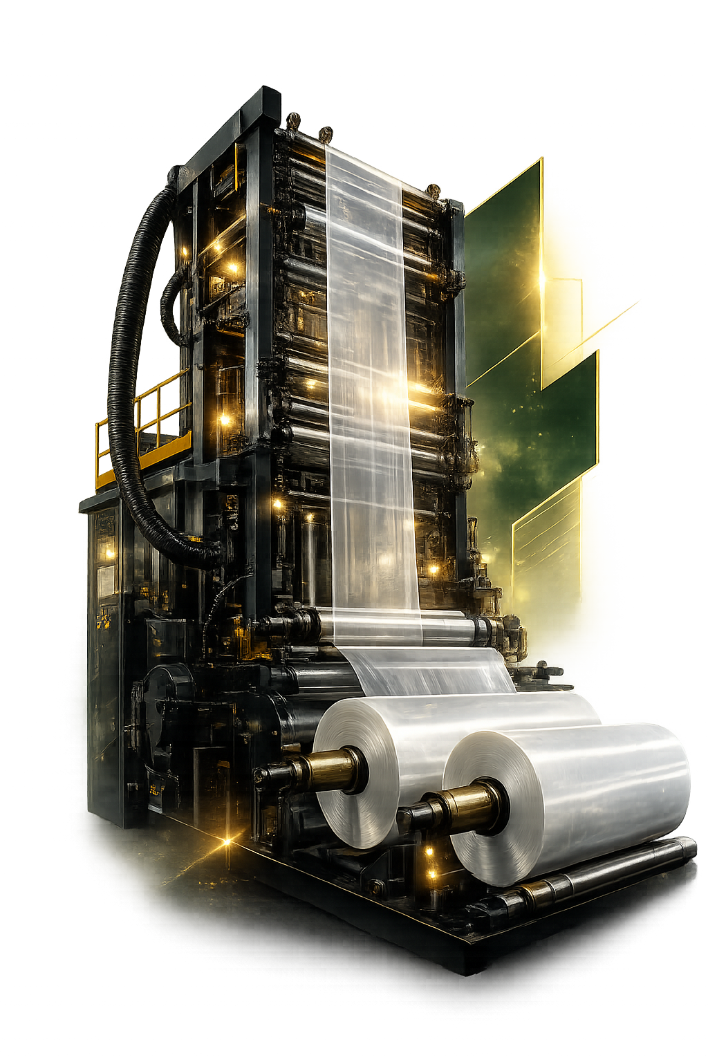 Golden Wolf plastic packaging manufacturing equipment