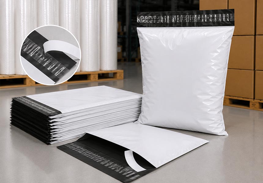 Ready Made Shipping Bags manufactured by Golden Wolf Plastic Factory